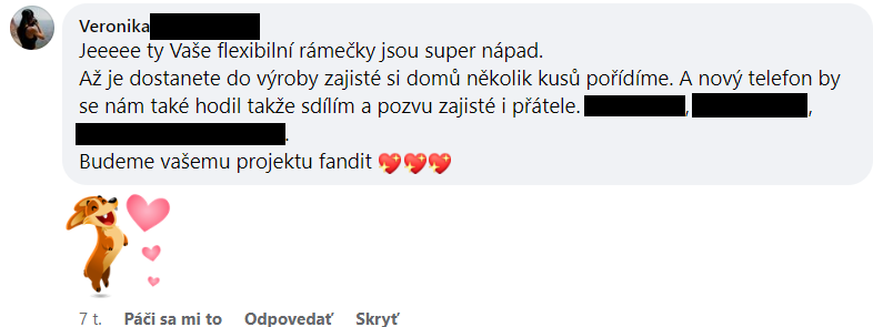 Soutěže, Flexible Frame,